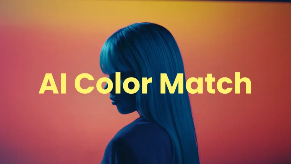 دانلود پلاگین اصلاح رنگ AI Color Match تطبیق رنگ دو فیلم در پریمیر و افتر افکت