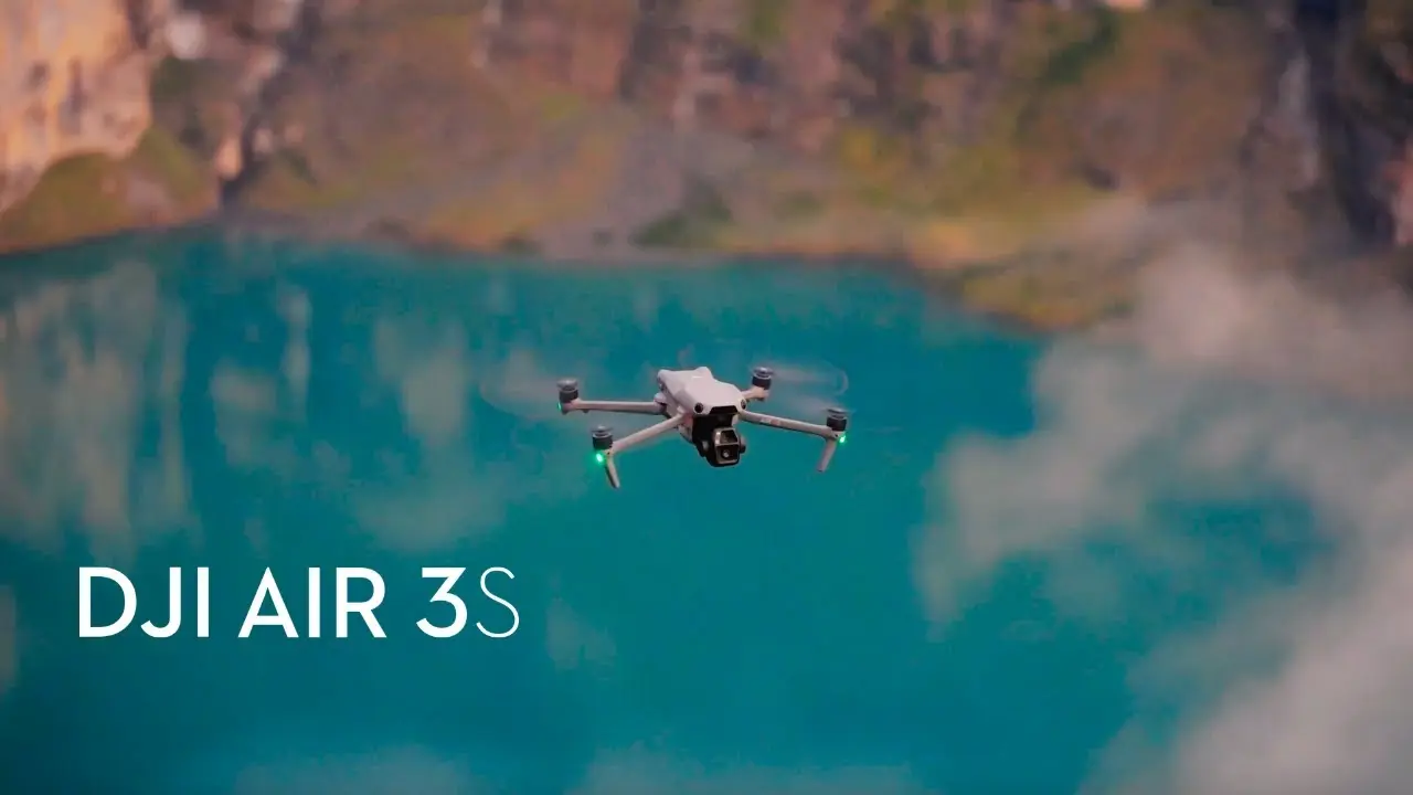 بررسی جامع پهپاد DJI Air 3S تلفیق دو دوربین برای فیلم‌برداری حرفه‌ای